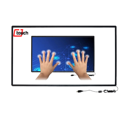 48» οθόνη αφής αισθητήρων Multitouch IR, επίδειξη αφής 10 Touchpoints IR