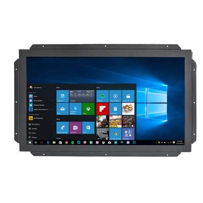 Υπέρυθρη πολυ αφή σημείων οθόνης αφής VGA DVI DC12V 250cd/M2 4