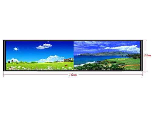 1920X380 τεντωμένη ψήφισμα επίδειξη φραγμών LCD 19,1 ίντσα για τη διαφήμιση