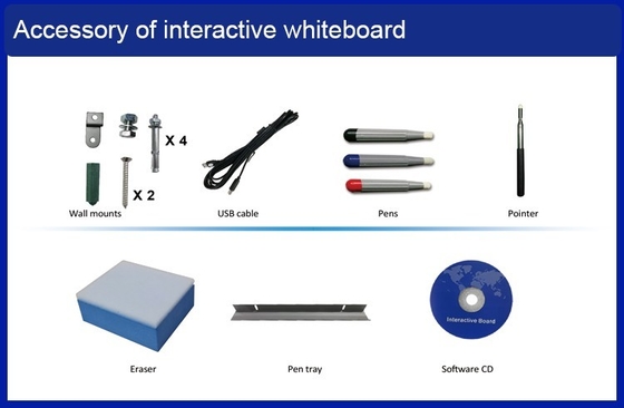 95» εκπαίδευση διαλογικό Whiteboard, όλα σε έναν διαλογικό έξυπνο πίνακα 3840x2160
